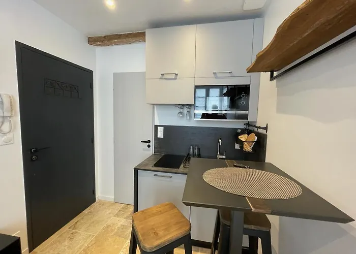 公寓 Petite Amenagee Avec Cuisine St Louis 3 *